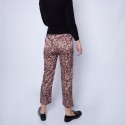 Pantalon droit en soie Ginga 6372 Safran - 15 Orange