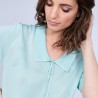 Polo en Fil Lumière manches 3/4 - Mélissa