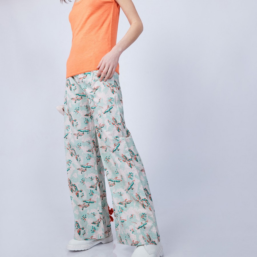 Chemise en coton Maison Montagut x Maison Martin Morel - Malaisie