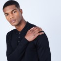 Pull col polo en laine mérinos - Lino bis