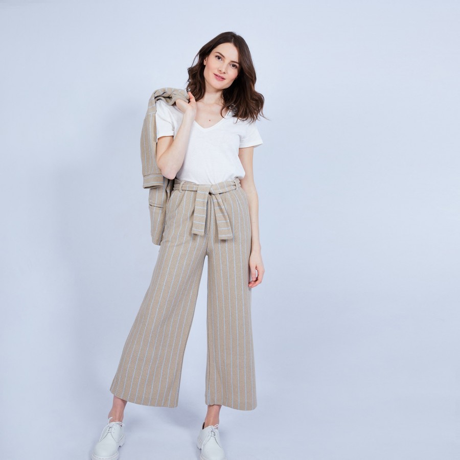 Pantalon large en coton - Joseph