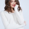 Pull en cachemire col V - Happy 6310 noir - 01 noir