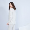 Pull en cachemire col V - Happy 6310 noir - 01 noir
