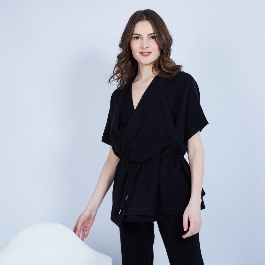 Gilet kimono sans manches - Harriet