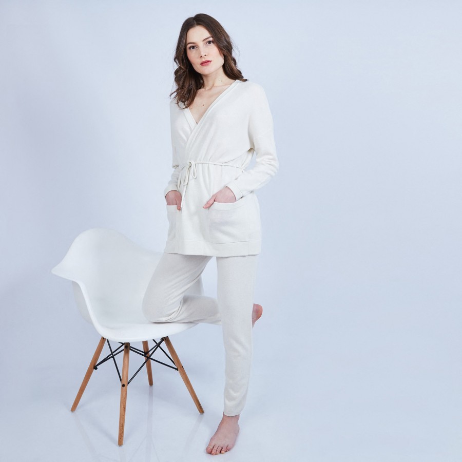 Gilet avec poches en cachemire - Hazel
