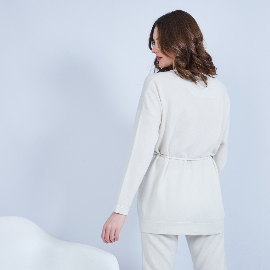 Gilet avec poches en cachemire - Hazel