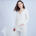 Gilet avec poches en cachemire - Hazel 6362 gazelle - 14 beige foncé