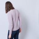 Pull col V Aristote 6153 Emeraude - 06 Bleu moyen