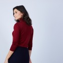 Pull col roulé en laine mérinos - Bea