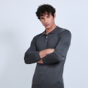 Pull col polo en laine mérinos - Beni