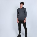 Pull col polo en laine mérinos - Beni