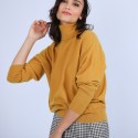 Pull chauve souris col roulé - Bob