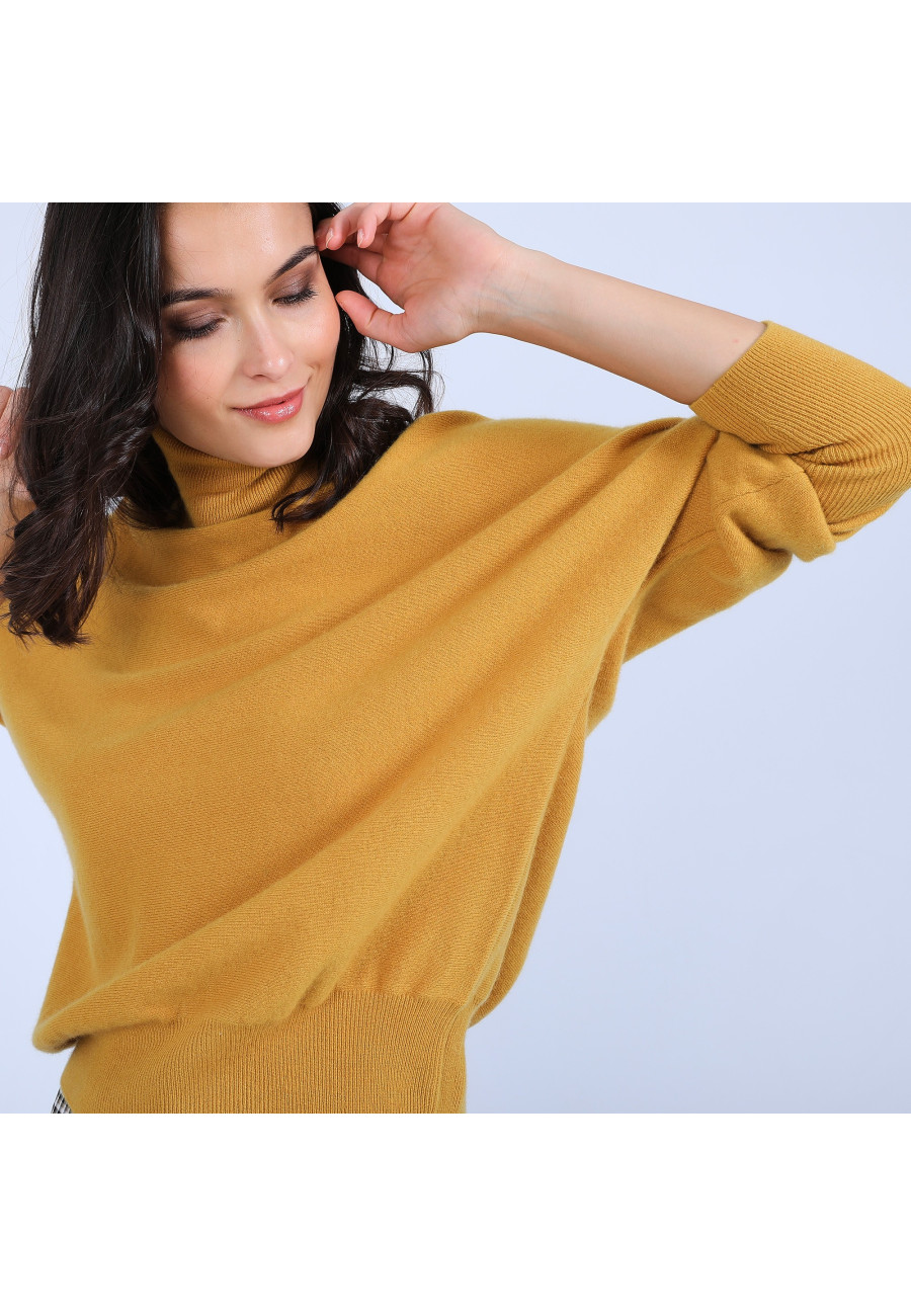 Pull chauve souris col roulé - Bob