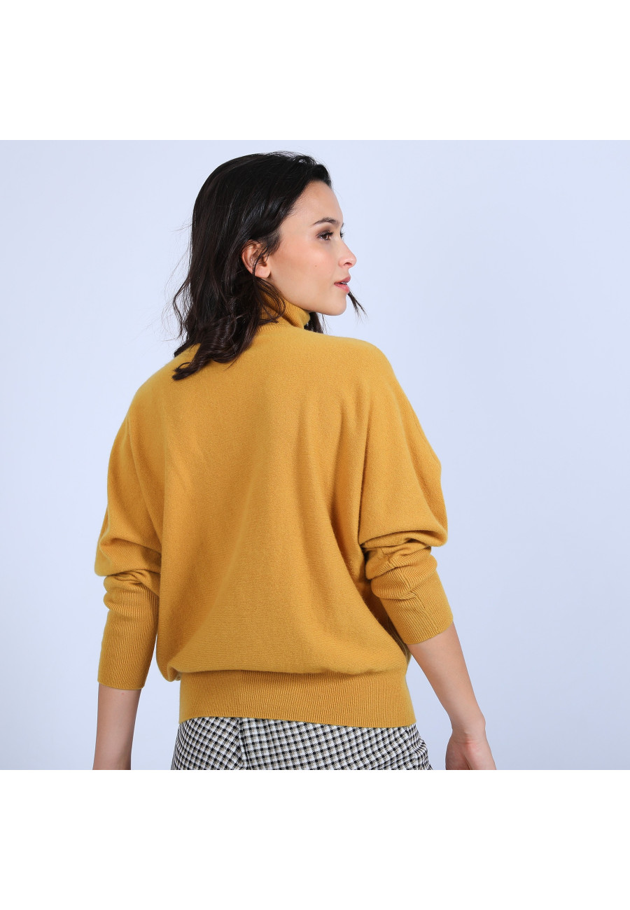 Pull chauve souris col roulé - Bob