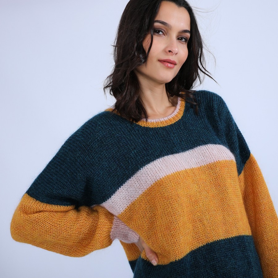 Pull ample en mohair - Sakine