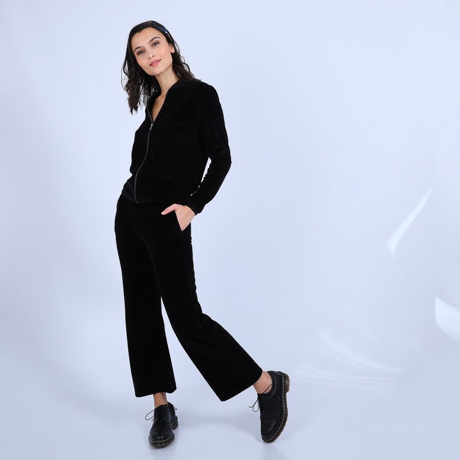 Pantalon en velours - Sauge