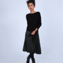 Pull col bateau avec petite poche - Bal
