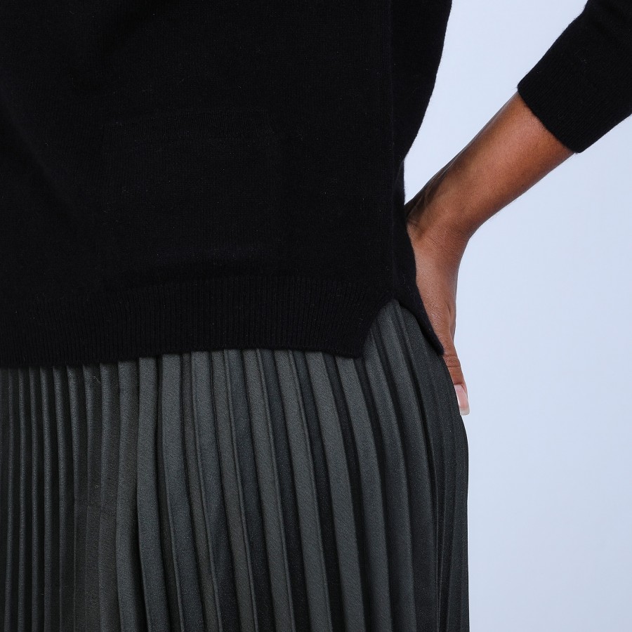 Pull col bateau avec petite poche - Bal