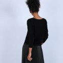 Pull col bateau avec petite poche - Bal