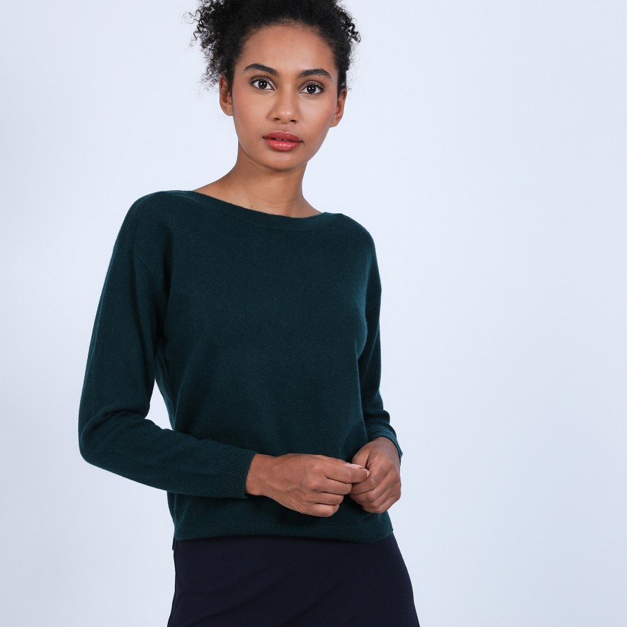 Pull col bateau avec petite poche - Bal