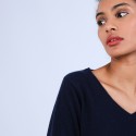 Pull col V en cachemire - Bijou