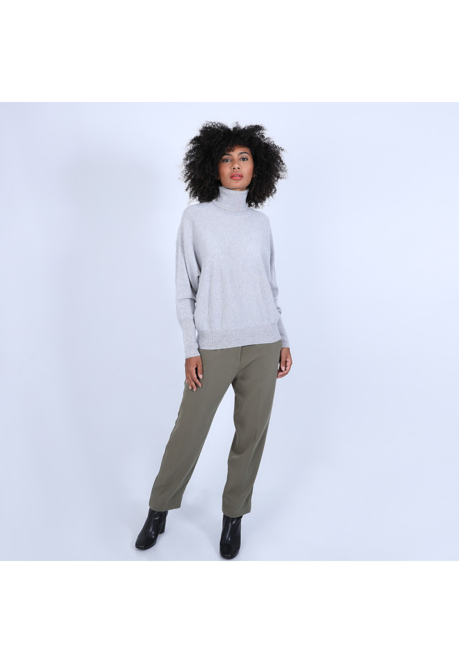 Pull chauve souris col roulé - Bob