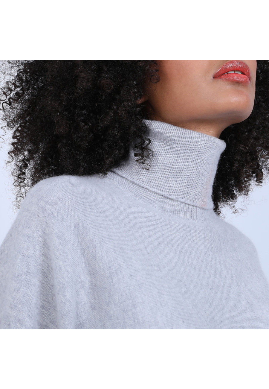 Pull chauve souris col roulé - Bob