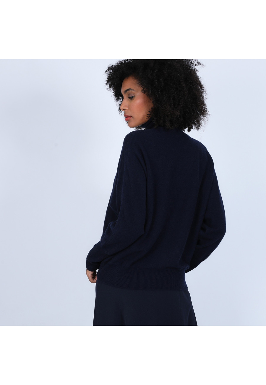 Pull chauve souris col roulé - Bob