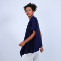 Gilet kimono sans manches - Harriet 6366 plume - 81 gris pale