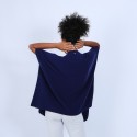 Gilet kimono sans manches - Harriet 6366 plume - 81 gris pale
