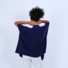 Gilet kimono sans manches - Harriet 6366 plume - 81 gris pale