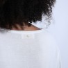 Pull col V oversize Hoani 6344 Rafale - 09 Gris moyen