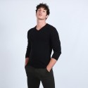Pull col V en cachemire - Benjamin