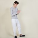 Pull col V en 100% laine - Badyss