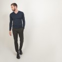 Pull col V en laine - Badyss