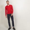 Pull col V en laine - Badyss
