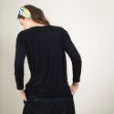 Pull col V en Bambou Cachemire - Barbara