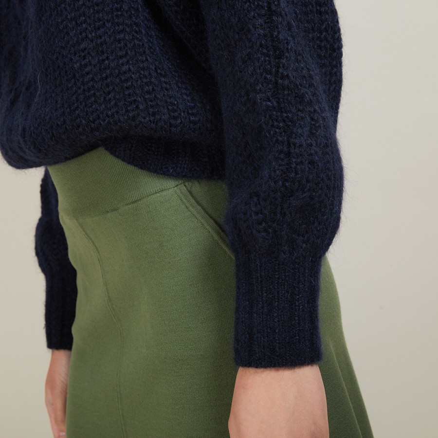 Wool skirt with pockets - Grazia