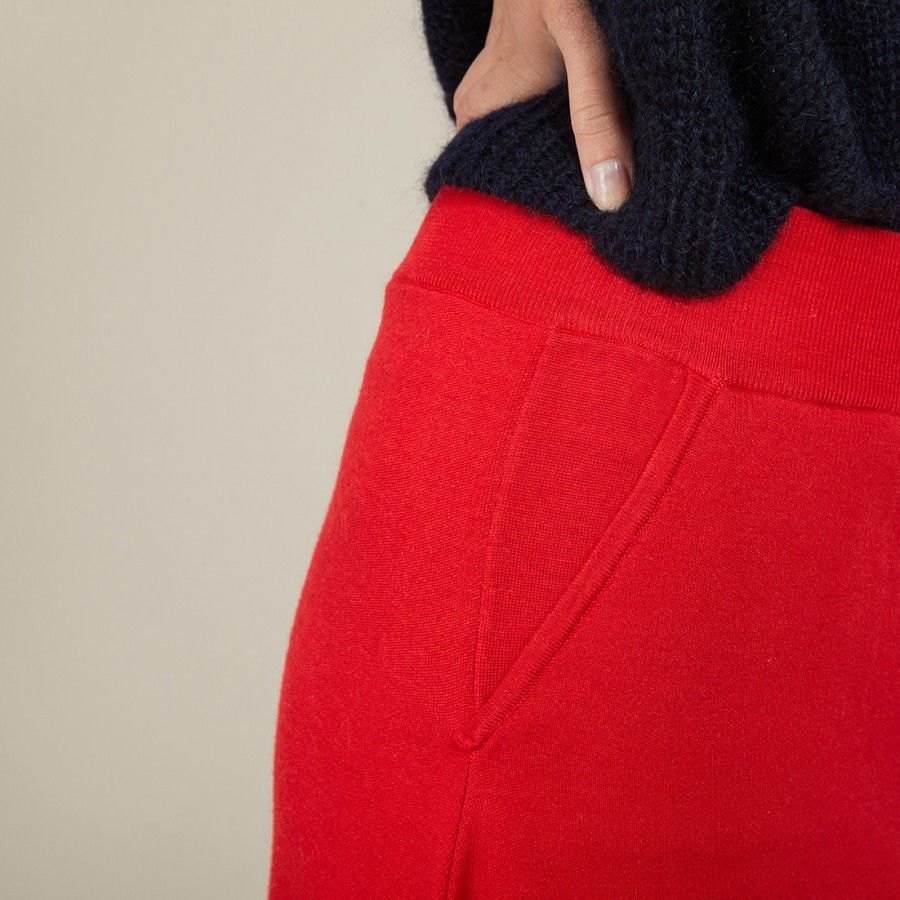 Wool skirt with pockets - Grazia