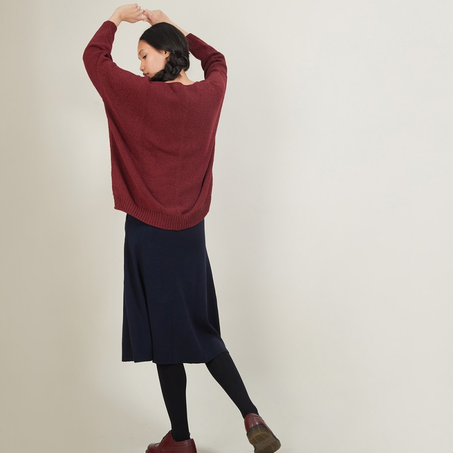 Wool skirt with pockets - Grazia