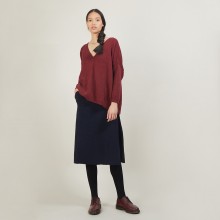 Wool skirt with pockets - Grazia