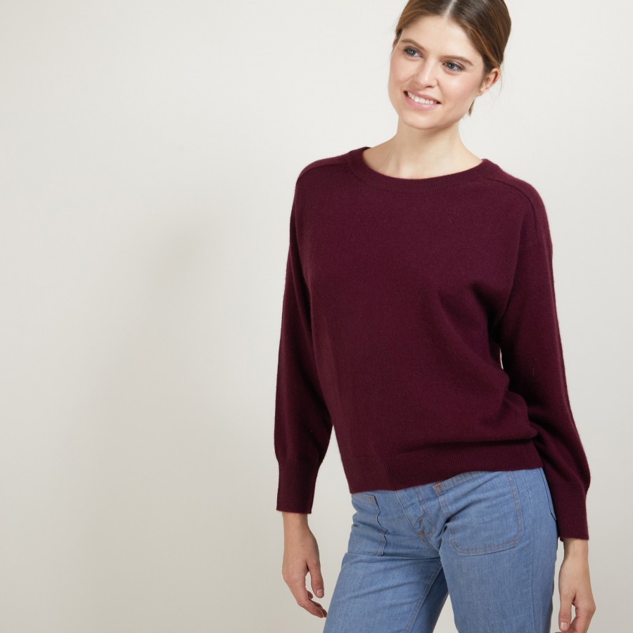 Pull col rond 100% cachemire BREE