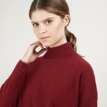 Cashmere sweater with high neck - Bassa