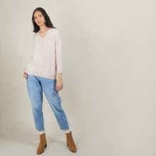 V-neck wool sweater - Bernice