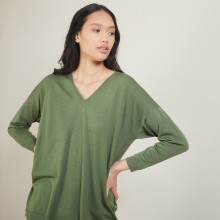 V-neck wool sweater - Bernice