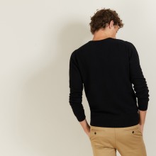 V-neck cashmere sweater - Benjamin