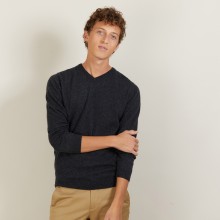 V-neck cashmere sweater - Benjamin