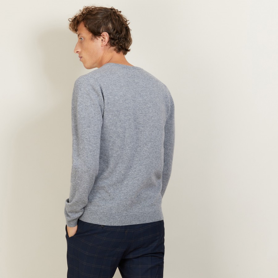 V-neck cashmere sweater - Benjamin