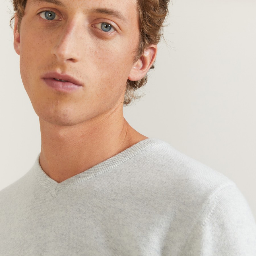 V-neck cashmere sweater - Benjamin