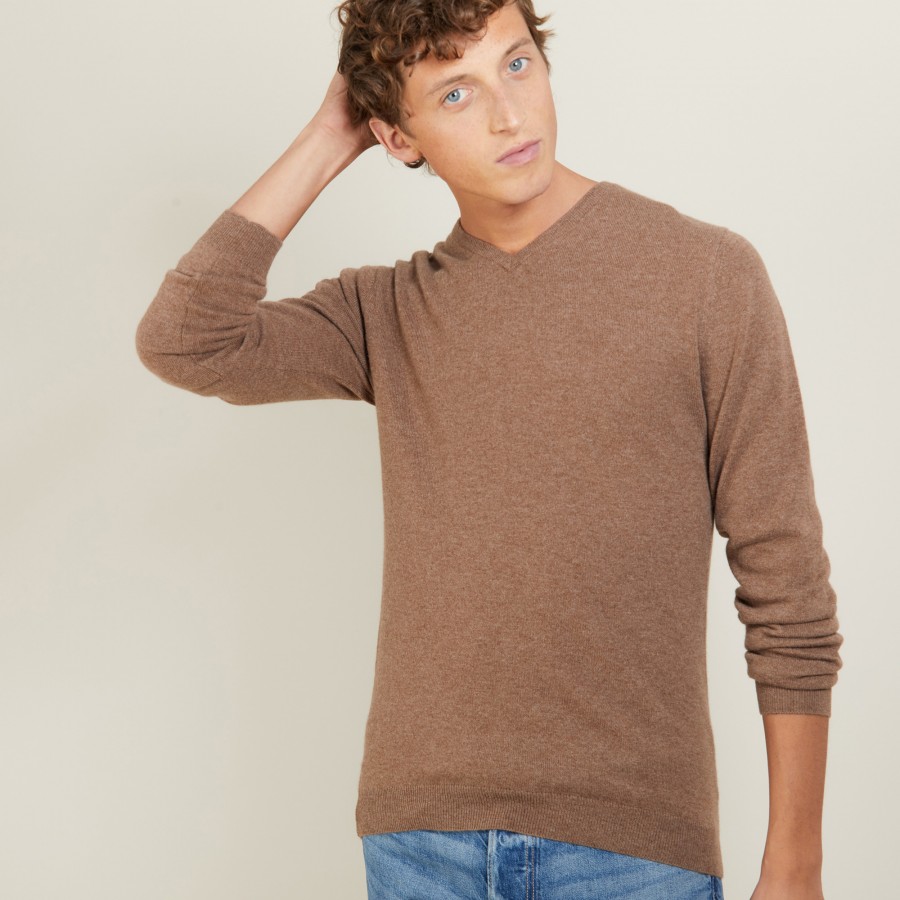 V-neck cashmere sweater - Benjamin